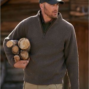 LL Bean Wool Waterfowl Sweater